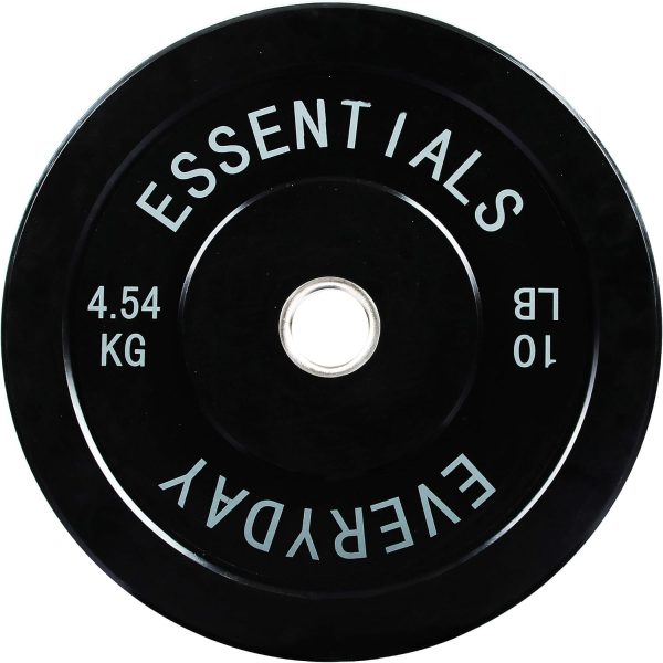 Olympic Barbell 2-Inch Rubber Bumper Plate Weight Set for Strength Training, Multiple Options - Image 41