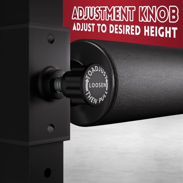 Bulgarian Split Squat Stand, Single Leg Squat Roller, One Leg Squat Stand, Stand-Alone Machine Leg Curl for Lower Body training - Image 5