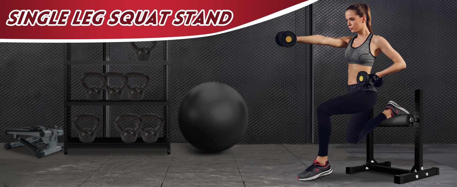 Bulgarian Split Squat Stand