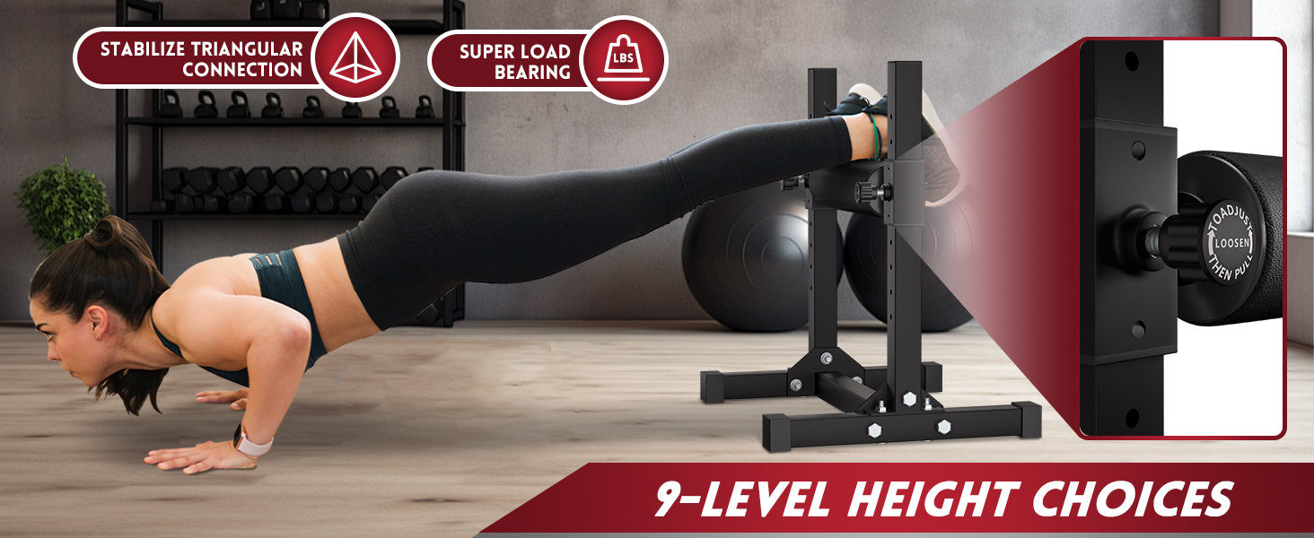 Bulgarian Split Squat Stand