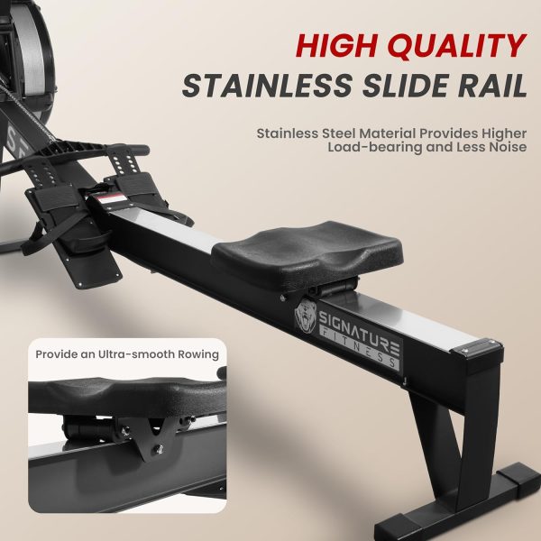 Rowing Machine for Home, Professional Indoor Rowers, Wind Resistance Rowers with LCD Display - Image 3