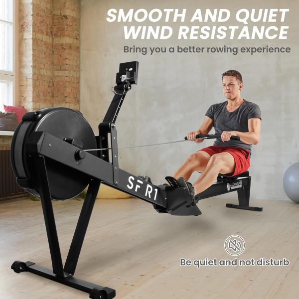 Rowing Machine for Home, Professional Indoor Rowers, Wind Resistance Rowers with LCD Display - Image 6