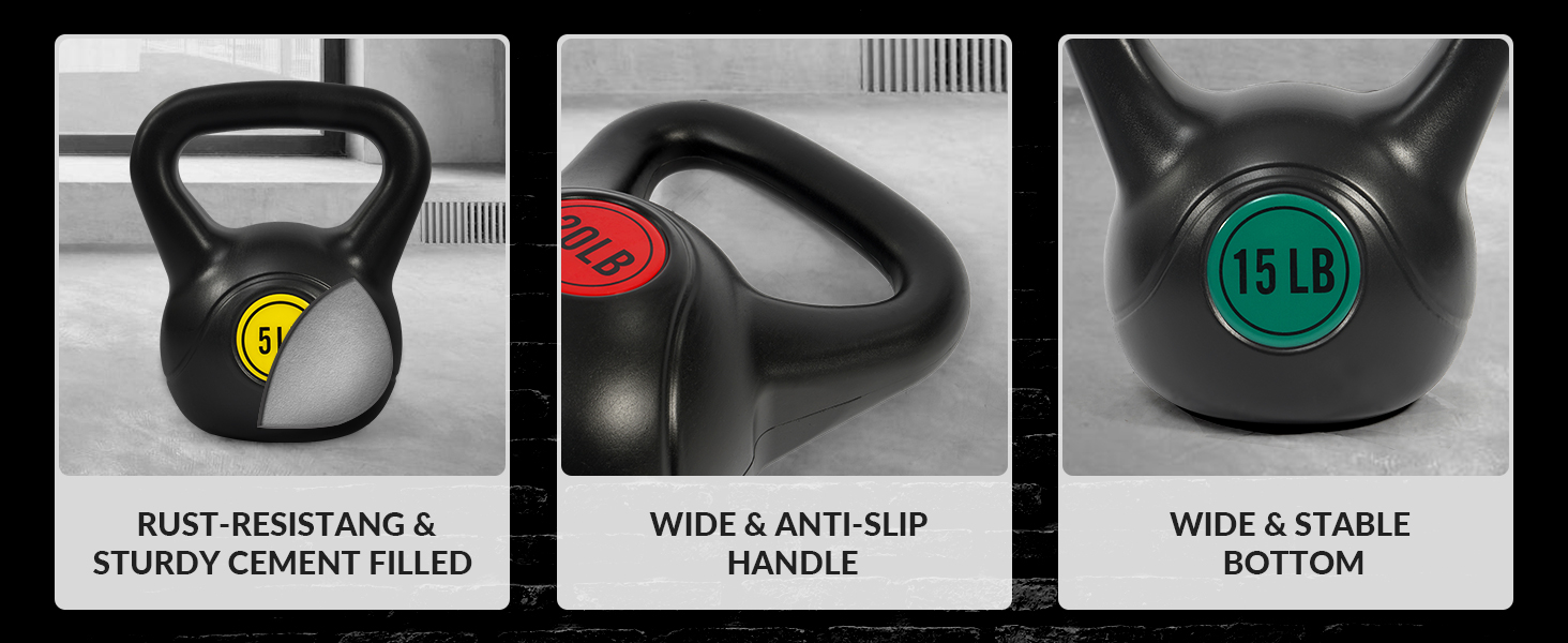 kettlebell set