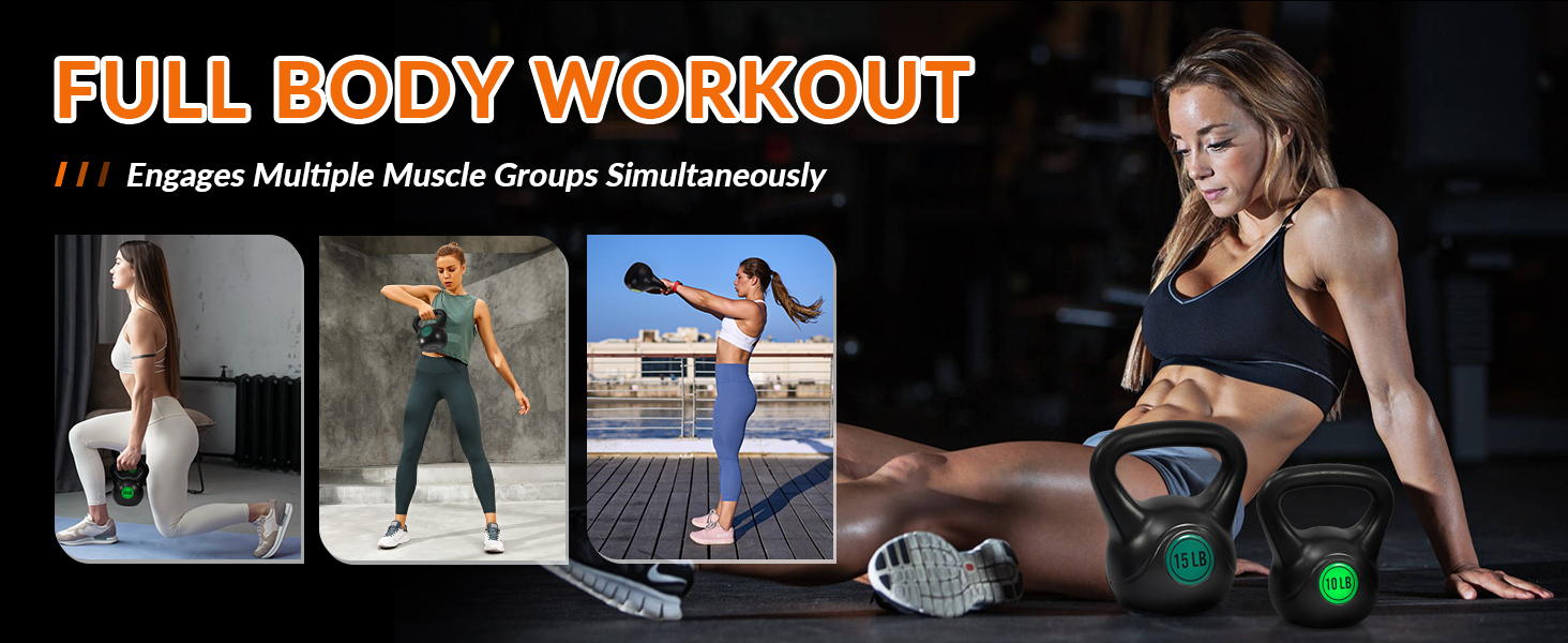 kettle bell weights sets for women